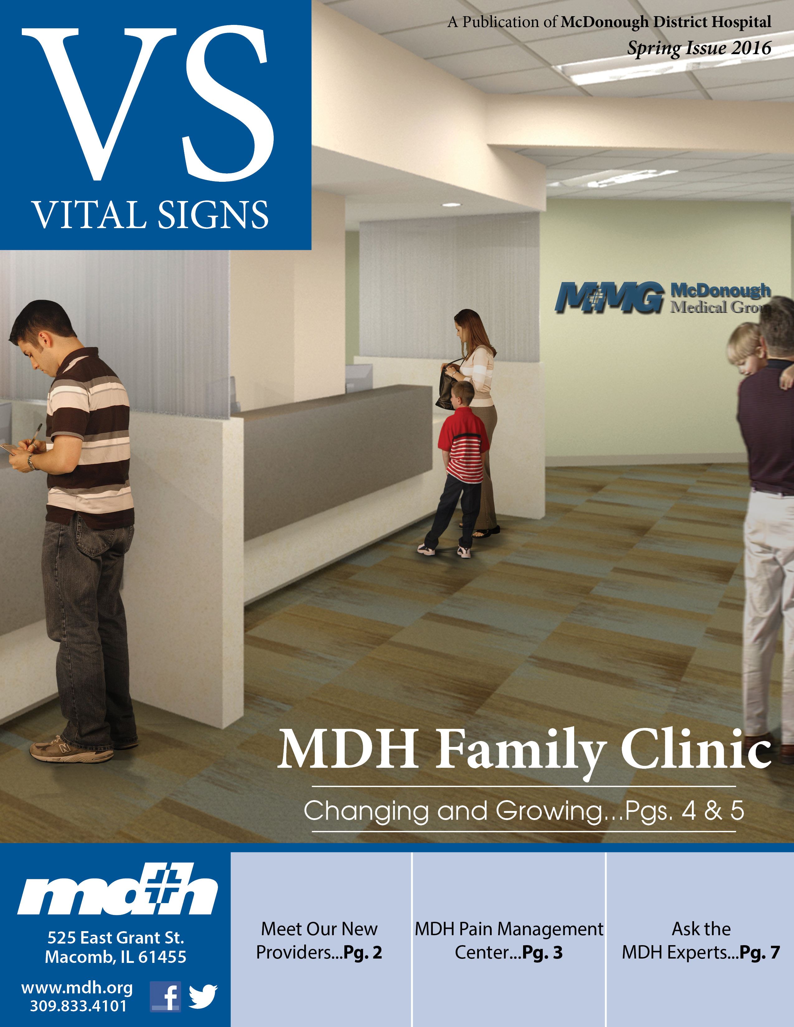spring 2016 vital signs cover