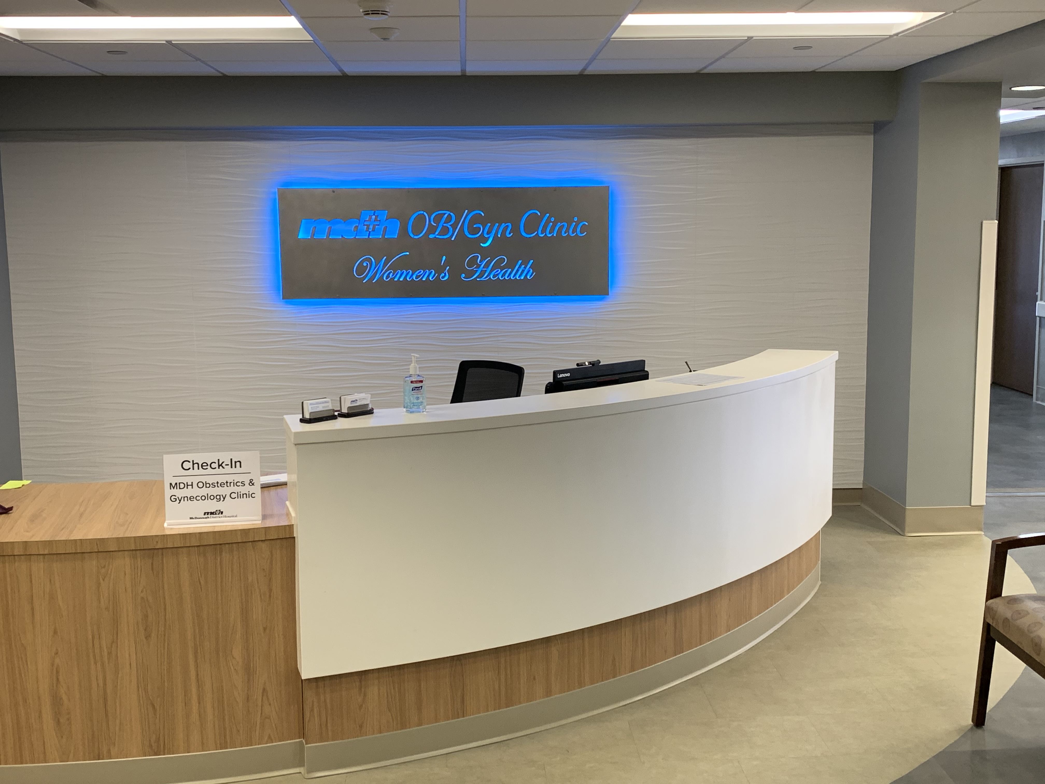 OBGYN Check in area